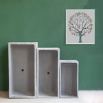 "RSP10" Rectangular planter mold