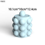 "CJ26" Candle jar silicone mold