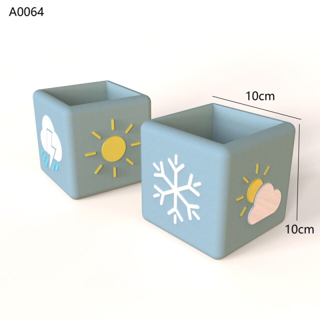 "SP111" Planter silicone mold