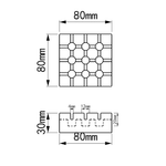 "H19" Pen holder silicone mold