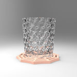 Spider web coaster silicone mold - madmolds -