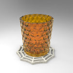 Spider web coaster silicone mold - madmolds -
