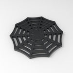 Spider web coaster silicone mold - madmolds -