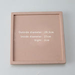 Square concrete tray mold - madmolds -