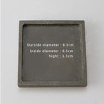 Square concrete tray mold - madmolds -