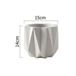 "Stricky" Flower pot silicone mold - madmolds -