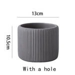 Struk flowerpot silicone mold - madmolds -