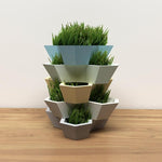 "Sulico" planter silicone mold - madmolds -