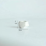 Tiny concrete planter mold - madmolds - silicone mold