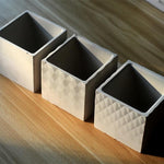 Tusk square flowerpot molds - madmolds -