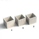 Tusk square flowerpot molds - madmolds -