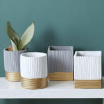 Twirly flowerpot silicone mold - madmolds -