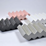 Wavy soap dish silicone mold - madmolds -