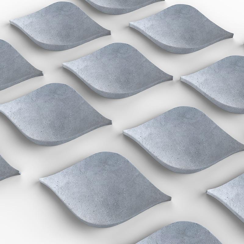 "Wawy" wall tile silicone mold - madmolds -