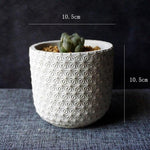 "Weave "Flowerpot silicone mold - madmolds -