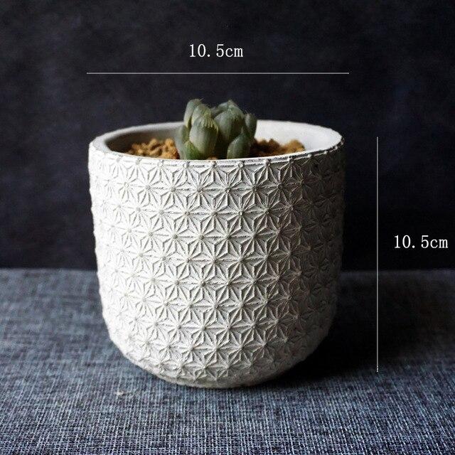 "Weave "Flowerpot silicone mold - madmolds -