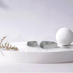 "Wedge" triangle candlestick mold - madmolds -