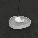 "Whale" incense holder silicone mold - madmolds -