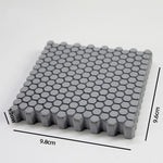 honeycomb cup coaster mold - madmolds -