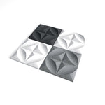 kaleidoscope concrete tile mold - madmolds -