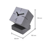 Desk clock silicone mold