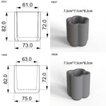 "CJ20" Candle jar silicone mold