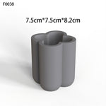 "CJ20" Candle jar silicone mold