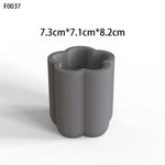 "CJ20" Candle jar silicone mold