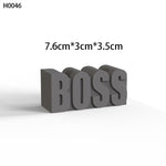 "C844" Business card holder silicone mold