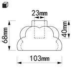 "CH0019" Candle holder silicone mold