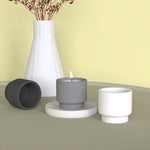 "CJ21" Candle jar silicone mold