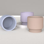 "CJ21" Candle jar silicone mold