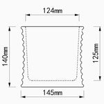 "RP122" Planter silicone mold