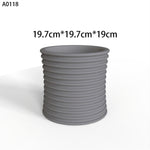 "RP122" Planter silicone mold