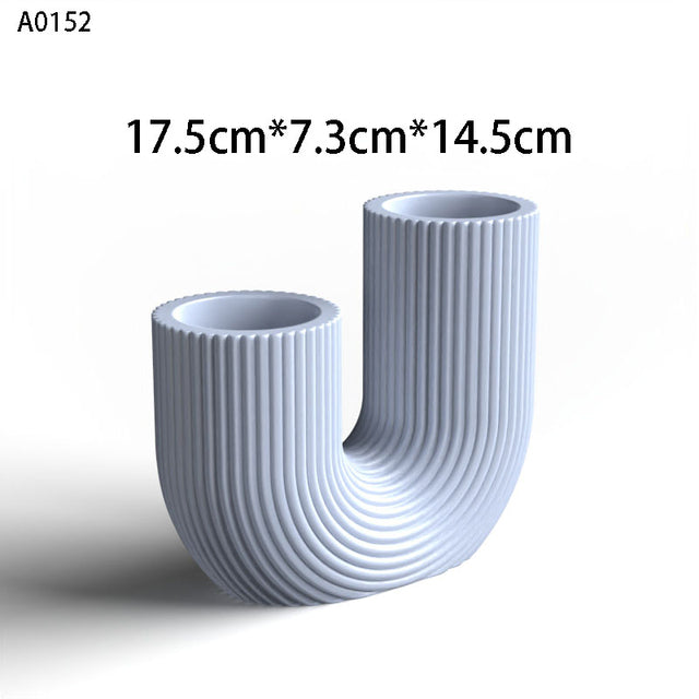 "FV013" Vase silicone mold