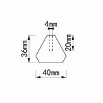 "I37" Incense holder silicone mold