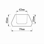 "I37" Incense holder silicone mold