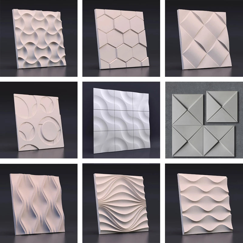 Wall brick tile silicone mold