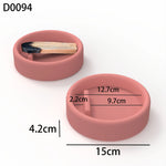 "I46" Incense holder silicone mold