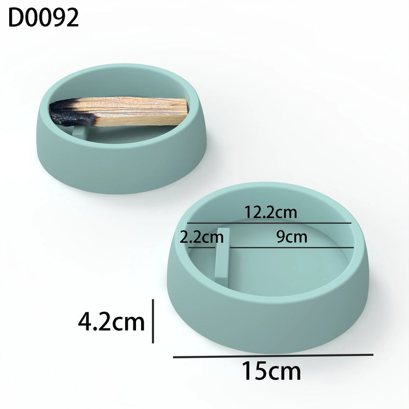 "I46" Incense holder silicone mold