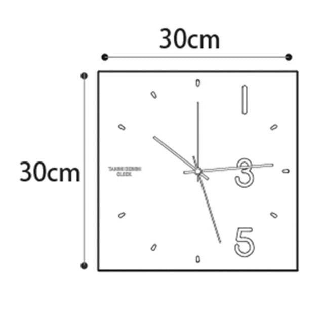 Amper wall clock silicone mold - madmolds -