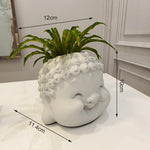 Buddha inspired flowerpot silicone molds - madmolds -