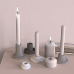 "C56" candle holder silicone mold - madmolds -