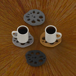 "CC2" Cup coaster silicone mold