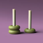 candle and candlestick holder mold
