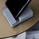 Concrete phone holder silicone mold - madmolds -