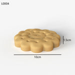 "Cookie" cup coaster silicone mold
