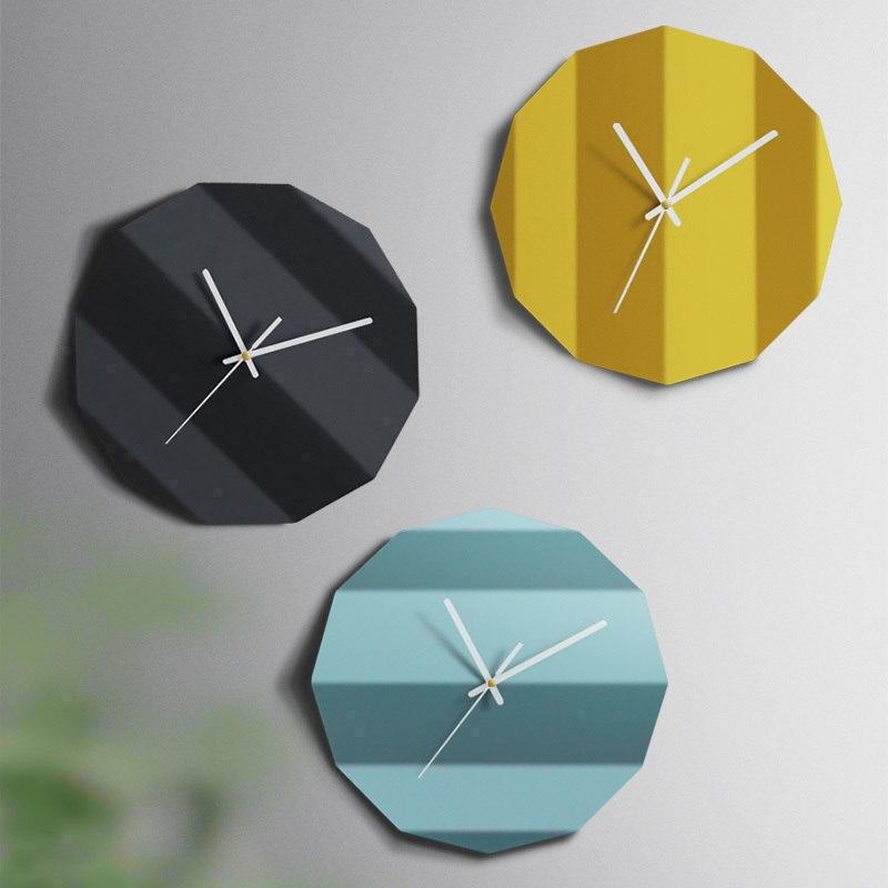 creases wall silicon clock molds