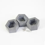 Hexagon Candle Holder Silicone Mold - madmolds - Hexagon Candle