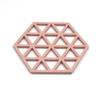 Hexagon coasters silicone mold - madmolds -
